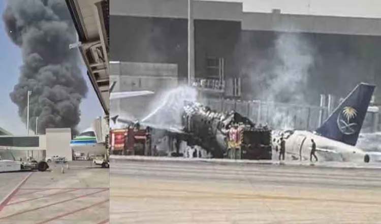 Houthi attacks: 3 Saudis killed, plane damaged at Riyadh airport